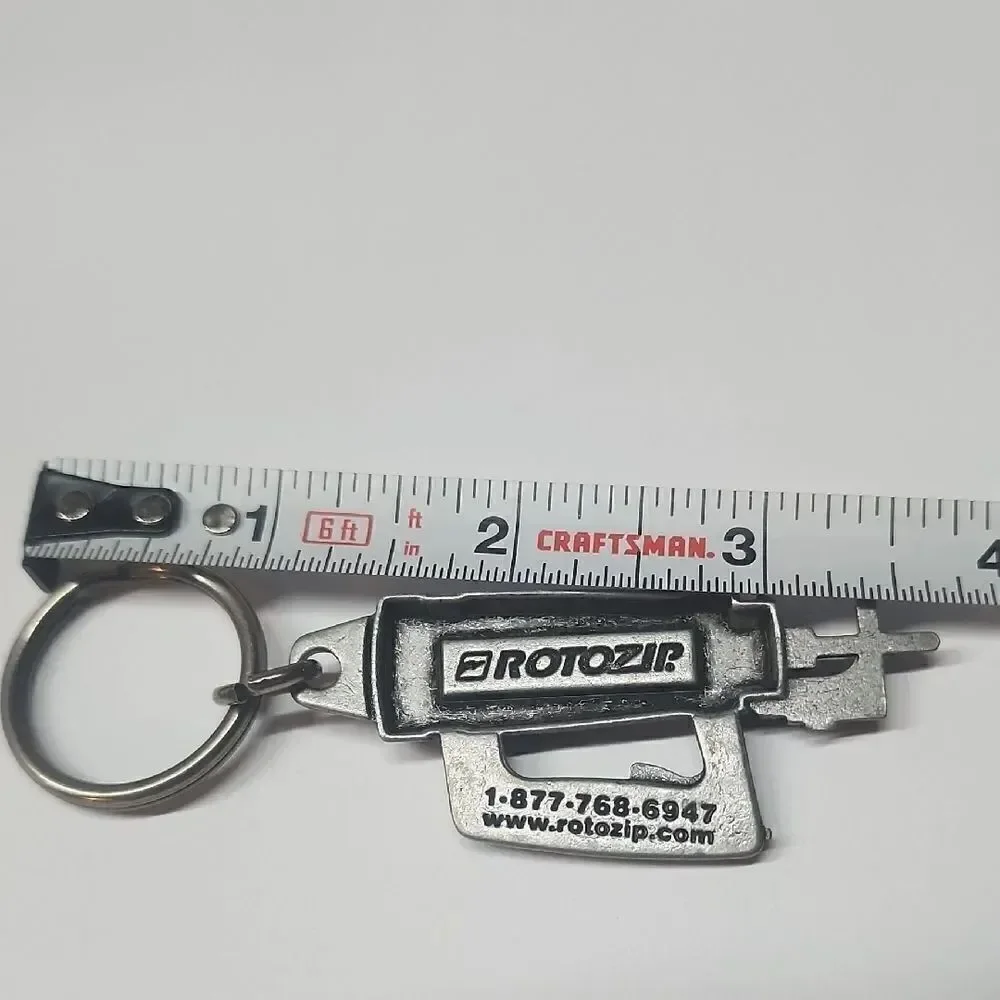 RotoZip Metal Keychain